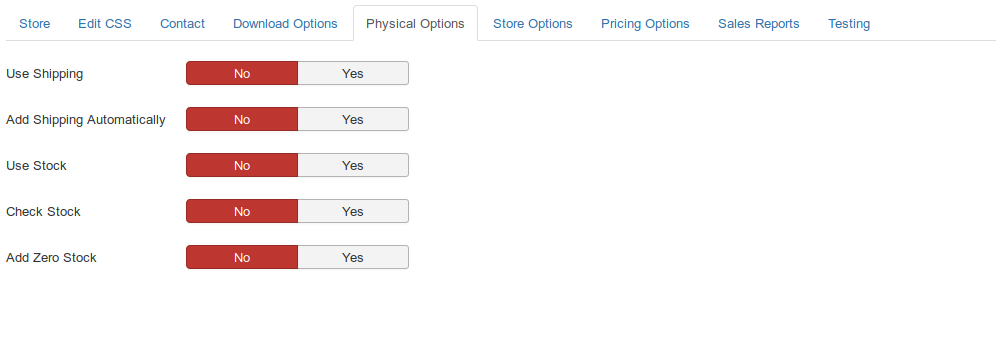 MyMuse New Store Physical Administration