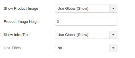 Category products in a list category options2